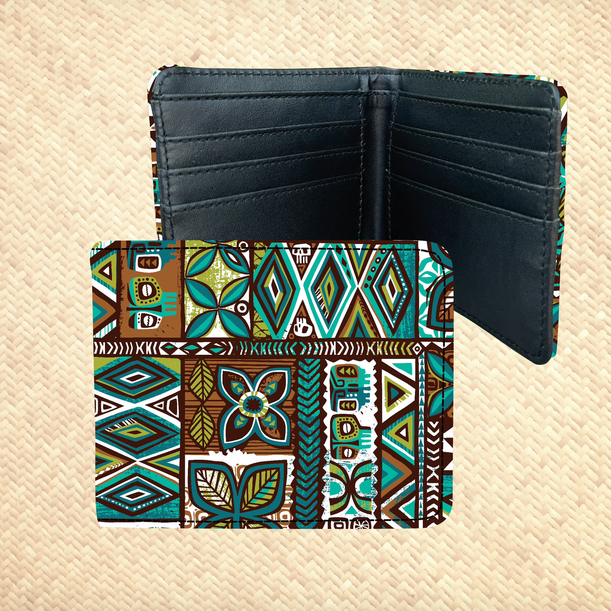 'Distant Drums Haleakala' Zippered Wallet - Rolling Pre-Order / Ready to Ship! main image 1