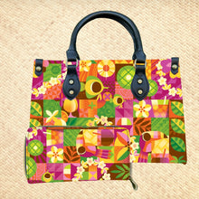 Load image into Gallery viewer, Jeff Granito's 'Californi-Aloha' Handbag and Zippered Wallet Set - Rolling Pre-Order / Ready to Ship!