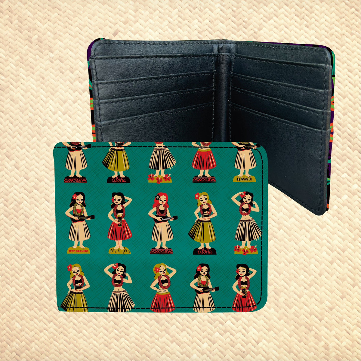 Jeff Granito's 'Forbidden Jungle' Zippered Wallet - Rolling Pre-Order / Ready to Ship! main image 1