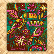 Load image into Gallery viewer, Jeff Granito's 'Jungle Love' Personalized Cozy Blanket - Pre-Order