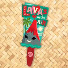 Load image into Gallery viewer, Jeff Granito's ‘I Lava You Valentine’ Metal Yard Stake Set of TWO (2) - Pre-Order