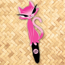 Load image into Gallery viewer, Jeff Granito's 'Lucy and Eddie' Love Cats Metal Yard Stake Set of TWO (2) - Pre-Order