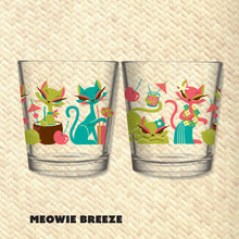 Load image into Gallery viewer, Jeff Granito's 'Meowie Wowie' Mai Tai Cocktail Glass (1) - Ships Late April/early May!