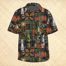 Load image into Gallery viewer, Jeff Granito's 'Monster Island' Modern Fit Button-Up Shirt - Unisex - Pre-Order (FREE SHIPPING in U.S.)