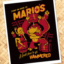 Load image into Gallery viewer, Mario's Rum Barrel Print