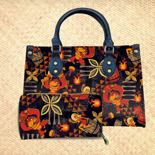 Load image into Gallery viewer, Jeff Granito's 'Mario's Rum Barrel Bar' Handbag and Zippered Wallet - Rolling Pre-Order / Ready to Ship!