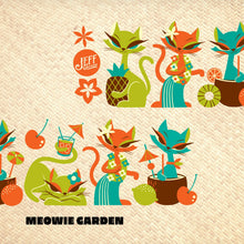 Load image into Gallery viewer, Jeff Granito's 'Meowie Wowie' Mai Tai Cocktail Glass (1) - Ready to Ship / Rolling Pre-Order