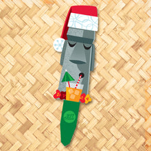 Load image into Gallery viewer, Jeff Granito's 'Merry Moais' Metal Yard Stake Set of TWO (2) - Pre-Order