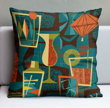 Load image into Gallery viewer, Jeff Granito's 'Modern Bar' Pillow Cover - Ready to Ship! (FREE SHIPPING in U.S.)