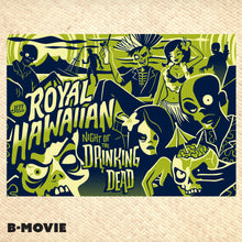 Load image into Gallery viewer, Jeff Granito's 'Royal Hawaiian: Night of the Drinking Dead' Zombie Cocktail Glass (1) - Ready to Ship / Rolling Pre-Order!