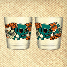 Load image into Gallery viewer, Jeff Granito's 'No Rum No Fun' Mai Tai Cocktail Glass (1) - Ready to Ship!