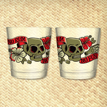 Load image into Gallery viewer, Jeff Granito's 'No Rum No Fun' Mai Tai Cocktail Glass (1) - Ready to Ship!