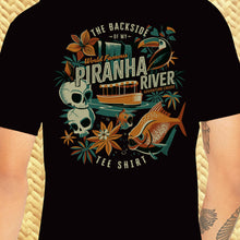 Load image into Gallery viewer, Jeff Granito's 'Piranha River Cruise' Unisex Tee - Pre-Order