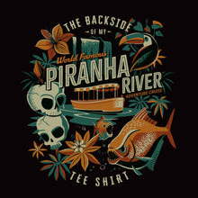 Load image into Gallery viewer, Jeff Granito's 'Piranha River Cruise' Unisex Tee - Pre-Order