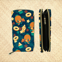 Load image into Gallery viewer, Jeff Granito's 'Pineapple Bird' Handbag and Zippered Wallet Set - Ready to Ship!