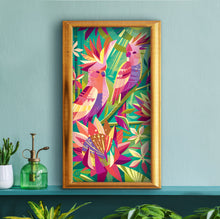 Load image into Gallery viewer, Plumed Paradise Cockatoo Print