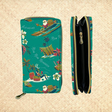 Load image into Gallery viewer, Jeff Granito's 'Rum Rum Reindeer' Handbag and Zippered Wallet Set - Rolling Pre-Order / Ready to Ship!