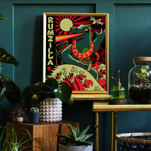 Load image into Gallery viewer, 'Rumzilla' Print