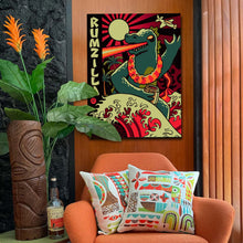 Load image into Gallery viewer, 'Rumzilla' Canvas Giclee