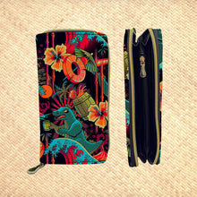 Load image into Gallery viewer, Jeff Granito's 'Rumzilla' Handbag and Zippered Wallet Set - Rolling Pre-Order / Ready to Ship!