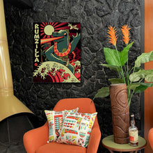 Load image into Gallery viewer, 'Rumzilla' Canvas Giclee