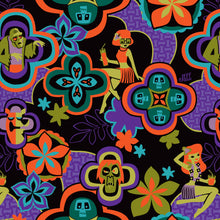 Load image into Gallery viewer, Jeff Granito's 'Zombie Hunter' - Classic Aloha Button-Up Shirt - Womens - Ready to Ship!