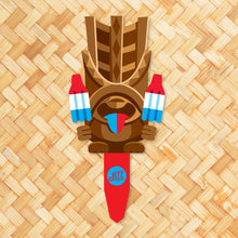 Load image into Gallery viewer, Jeff Granito's 'Star-Spangled Aloha' Metal Yard Stakes Set of THREE (3) - Limited Time Pre-Order