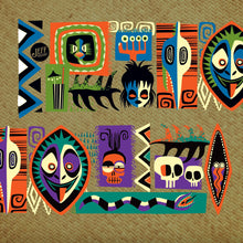 Load image into Gallery viewer, Jeff Granito's 'Strange and Unusual' Mai Tai Cocktail Glass - Rolling Pre-Order / Ready to Ship!