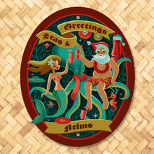 Load image into Gallery viewer, Jeff Granito's 'Seas & Greetings' Personalized Metal Sign - Limited Time Pre-Order