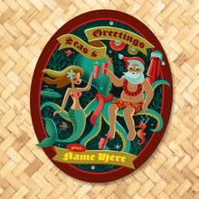 Load image into Gallery viewer, Jeff Granito's 'Seas & Greetings' Personalized Metal Sign - Limited Time Pre-Order