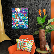 Load image into Gallery viewer, 'Chill Miser' Canvas Giclee
