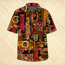 Load image into Gallery viewer, Jeff Granito's 'Tiki Safari' Modern Fit Button-Up Shirt - Unisex - Pre-Order! (FREE SHIPPING in U.S.)
