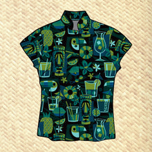 Load image into Gallery viewer, LAST CHANCE, 'Toucan Trader 2nd Edition' Classic Aloha Button Up-Shirt - Womens