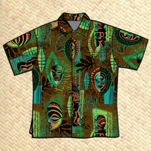 Load image into Gallery viewer, Jeff Granito's 'Tropic Tradewinds' - Classic Aloha Button-Up Shirt - Unisex - Ready to Ship!