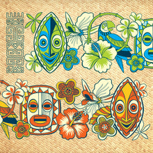 Load image into Gallery viewer, 'Tropic Serenade' Mai Tai Cocktail Glass