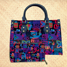 Load image into Gallery viewer, Jeff Granito's 'Tiki Monsters' Handbag and Zippered Wallet - Rolling Pre-Order / Ready to Ship!