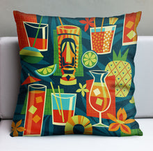 Load image into Gallery viewer, Jeff Granito's 'Toucan Pairadise' Pillow Cover - Ready to Ship! (FREE SHIPPING in U.S.)