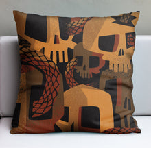 Load image into Gallery viewer, Jeff Granito's 'Traders of the Lost Artifacts' Pillow Cover - Ready to Ship! (FREE SHIPPING in U.S.)