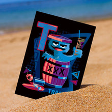 Load image into Gallery viewer, T for Trashed Print