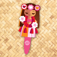 Load image into Gallery viewer, Jeff Granito's ‘Hula Honey' Metal Yard Stake - Pre-Order