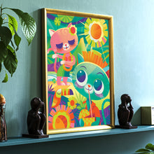 Load image into Gallery viewer, Vacay Kitties Print