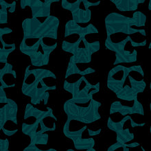 Load image into Gallery viewer, 'Wall of Skulls' Modern Fit with Flex Button-Up Shirt - Unisex - Ready to Ship!