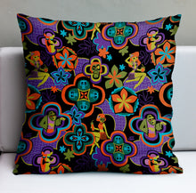 Load image into Gallery viewer, Jeff Granito's 'Zombie Hunter' Pillow Cover - Ready to Ship! (FREE SHIPPING in U.S.)