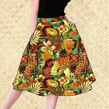 Load image into Gallery viewer, Jeff Granito's 'Island Memories' Aloha Skirt with Pockets - Ready to Ship