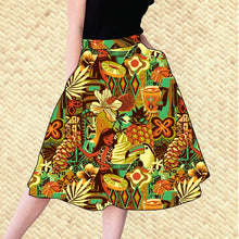 Load image into Gallery viewer, Jeff Granito's 'Island Memories' Aloha Skirt with Pockets - Ready to Ship