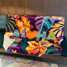 Load image into Gallery viewer, Jeff Granito's 'Aloha' Personalized Cozy Blanket - Pre Order