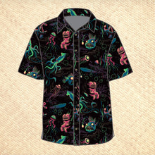 Load image into Gallery viewer, Jeff Granito's 'Dwellers of the Deep' Modern Fit Button-Up Shirt - Unisex - Ready to Ship!