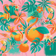 Load image into Gallery viewer, Jeff Granito X Tiki-a-Go-Go 'Orange’ingo Aloha' Crossbody Bag - Pre-Order