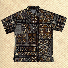 Load image into Gallery viewer, TikiLand Trading Co. X Jeff Granito 'Distant Drums Haleakalā' - Classic Aloha Button-Up Shirt - Unisex - Ready to Ship!