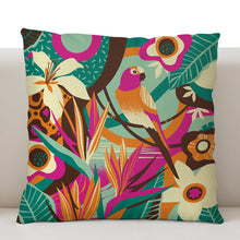 Load image into Gallery viewer, Jeff Granito's 'Birds of Paradise' Pillow Cover - Ready to Ship! (FREE SHIPPING in U.S.)